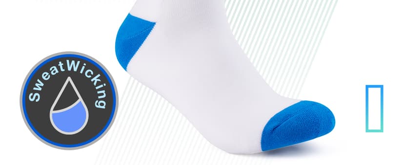 Newluck Pickleball Socks Sport,Running,Calf,Compression,Apparel,Performance Cushione,Breathable,Crew Sock for Men Women(3Pairs)