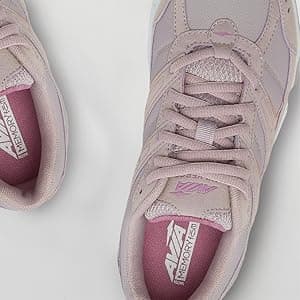 Avia Verge Womens Sneakers - Tennis, Court, Cross Training, or Pickleball Shoes for Women, Classic Black or Walking White Sneakers with Arch Support, Wide Width or Medium