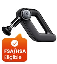 BOB AND BRAD Q2 Pro Mini Massage Gun with Heat and Cold Head,Pocket-Sized Deep Tissue Massager Gun,Portable Percussion Muscle Massager Gun, Ultra Small&Quiet Muscle Massage Gun, FSA and HSA Eligible