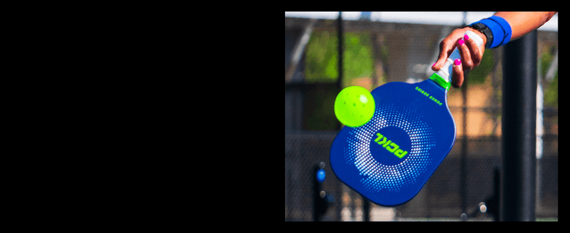 PCKL Pickleball Paddle Pro Series and Power Series | USA Pickleball Approved | Graphite Carbon Face | Edgeless Design | Choose Blue or White Pickleball Paddle