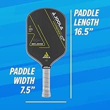 JOOLA Professional Pickleball Paddles – Charged Surface Technology for Power & Feel – Select Perseus or Hyperion Shape – Fully Encased Carbon Fiber – USAP Approved – Well Balanced w/Pop & Control