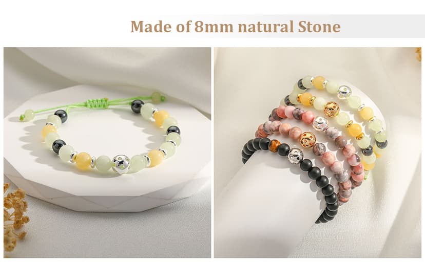 Bracelet Gifts for Pickleball Lovers - Women & Men, Bead Bracelet Accessories Jewelry