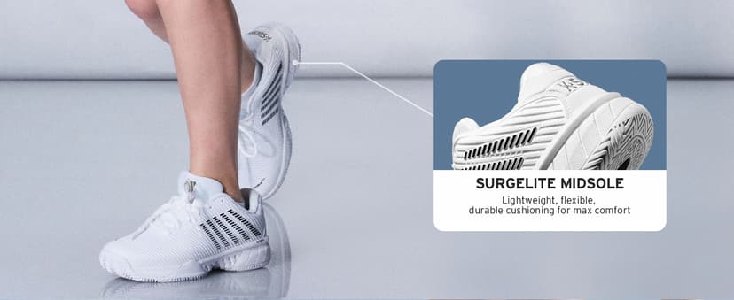 K-Swiss Women's Hypercourt Express 2 Tennis Shoe