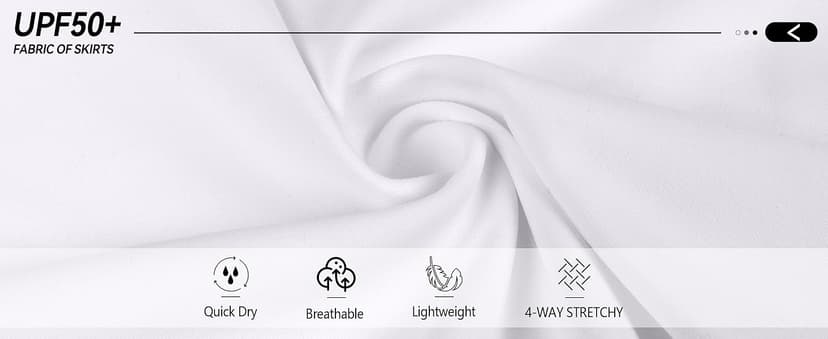 G Gradual Golf Skirts for Women Zipper Pockets High Waisted Skorts for Woman Tennis Athletic Workout Casual Summer