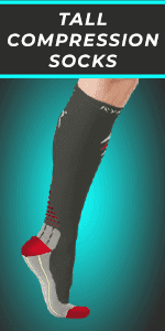 Rymora Calf Compression Sleeves Men Women - Leg Compression Sleeve Footless Socks - Shin Splint Relief Fitness Running