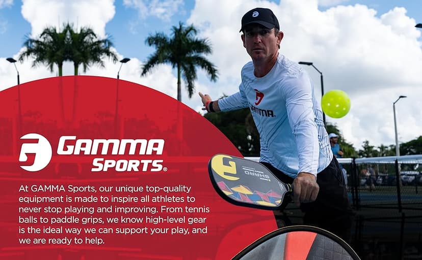 GAMMA Made in The USA Pickleball Paddles, NeuCore & Sensa Polycore Technology, Textured Graphite, Honeycomb Grip, USAPA Approved, Realiable, Additonal Power & Control
