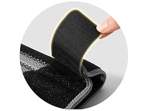 CAMBIVO Elite Motion Series Knee Brace for Women & Men with Side Stabilizers, Patella Knee Brace for Meniscus Tear, Knee Support for Knee Pain Relief, Running, Basketball, Workouts (Black, Large)