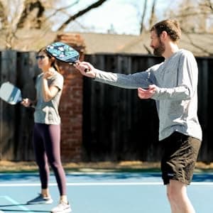 Amazin' Aces Graphite Pickleball Paddles Set - Single, 2 or 4 Paddles, Honeycomb Polymer Core with Comfy Cushion Grip - Varying Accessories Including Pickleballs, Pickleball Bag & Paddle Cover