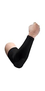 Tough Outdoors Sun Protection Sleeves - UV Arm Sleeves for Men and Women - Golf Cooling Arm Sleeves - Baseball Sun Sleeves