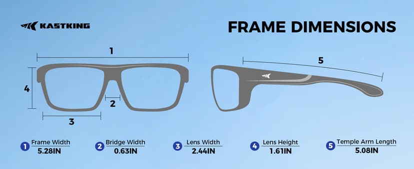 KastKing Huzzah Polarized Sport Sunglasses for Men and Women, Ideal for Driving Fishing Cycling and Running,UV Protection