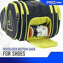 JOOLA Tour Elite Pro Pickleball Bag – Backpack & Duffle Bag for Paddles & Pickleball Accessories – Thermal Insulated Pockets Hold 4+ Paddles - Includes Fence Hook