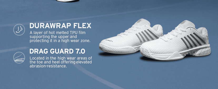 K-Swiss Women's Hypercourt Express 2 Tennis Shoe