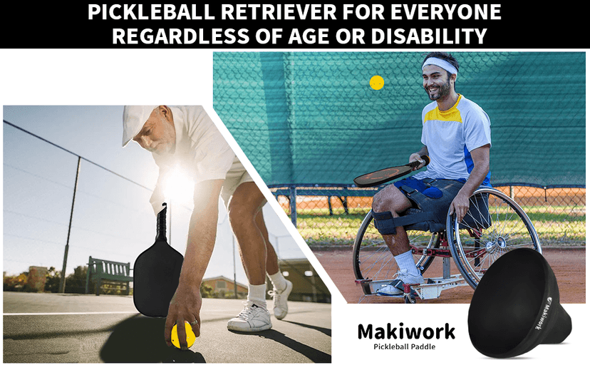 Pickleball Ball Retriever Silicone Pickleball Grabber and Picker