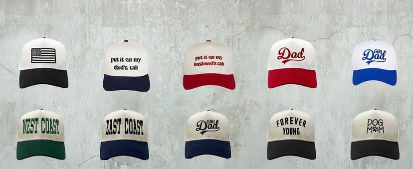 Funky Junque Vintage Canvas Snapback Hat - Adjustable 2 Tone Cap for Men Women - Put It On My, Cowboy, Girl Dad, Funny