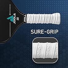 JOOLA Ben Johns Hyperion CGS Pickleball Paddle - Textured Carbon Grip Surface Technology for Spin & Control with Added Power - Polypropylene Honeycomb Core Pickleball Racket