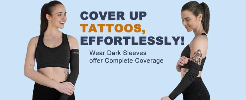 YQXCC 4 Pairs Arm Sleeves for Men Women, UPF 50 Cooling UV Sun Protection Sports Compression Sleeves