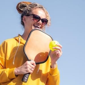 MIXJOY Pickleball Gifts for Women, Pickleball Teams Gifts, Pickleball Sport Lovers Gift, PB Necklace Valentine's Day Bday for Women