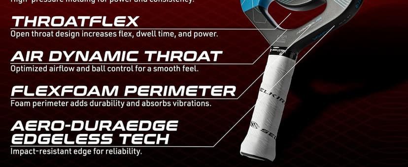 Selkirk Sport LUXX Control Pickleball Paddle | Carbon Fiber Paddle with Polypropylene X7 Core | Designed for Unmatched Control and Added Power