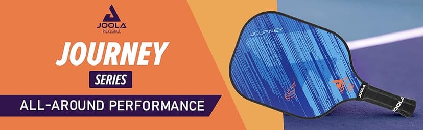 JOOLA Journey Pickleball Paddle – Fiberglass Graphite Surface for More Power – Lightweight Pickleball Paddle w/Increased Control - Multiple Colors & Designs - USAPA Approved