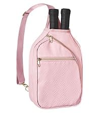 Pickleball Bag Backpack for Women Holds 4 Paddles, Large Pickle Ball Bag Pickleball Paddle Backpack for Men