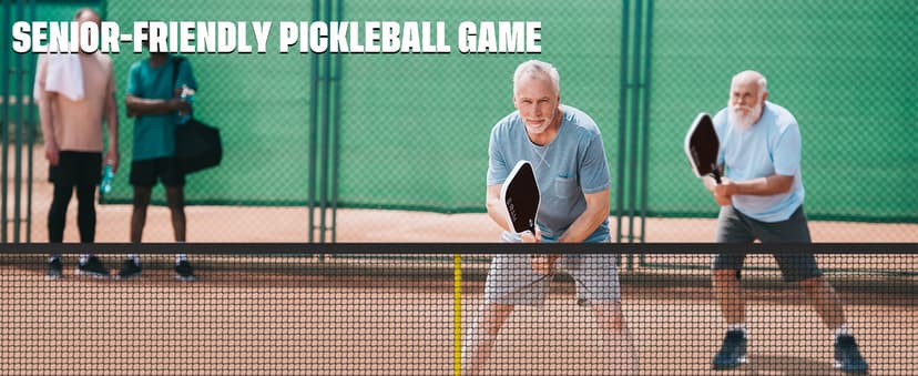 BAGAIL Portable Pickleball Net Set, 22 FT Regulation Size Pickle Ball Net with Ball Collector, Carry Bag, Easy Setup for Outdoor Indoor Driveway - Red