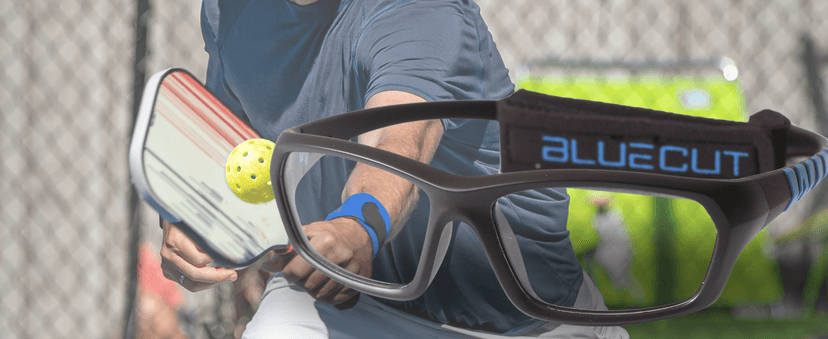 BLUE CUT Sports Protection Goggles, Anti-Fog Lenses Safety Glasses for Basketball, Pickleball and All Outdoor Sports