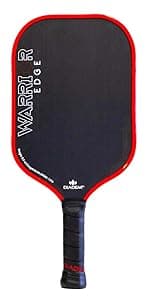 Diadem Warrior Pickleball Paddle | Carbon Fiber Face, 3X L-Core Hybrid Nomex Polymer Honeycomb Core, Grit Paint Surface for Spin, Control and Power | Indoor/Outdoor | USAPA Approved