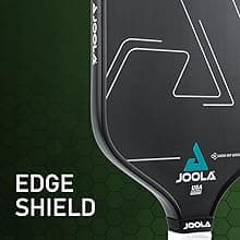 Joola Vision Pickleball Paddle with Textured Carbon Grip Surface Technology for Maximum Spin and Control with Added Power - Polypropylene Honeycomb Core Pickleball Racket 16mm