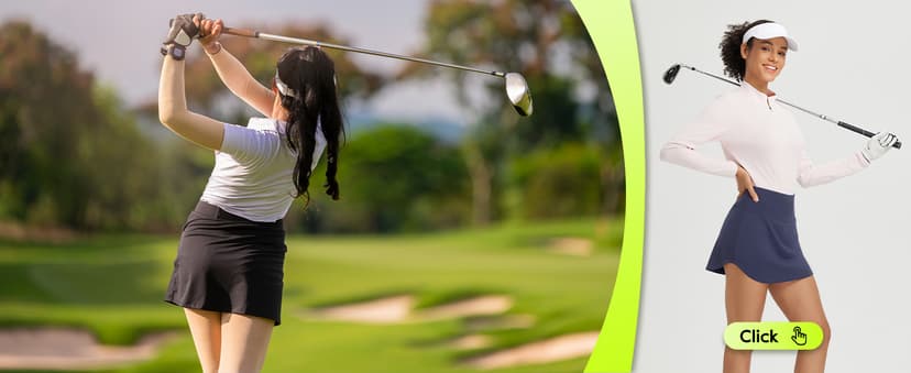 baleaf Women's Pleated Tennis Skirt Golf Skorts for Woman High Waisted Lightweight Athletic Shorts Pockets