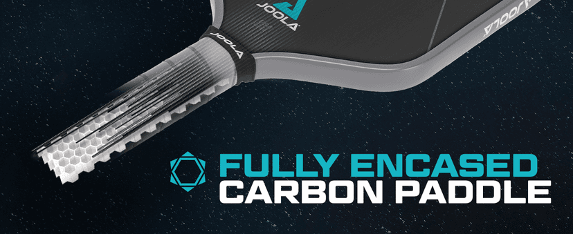 JOOLA Ben Johns Perseus Pickleball Paddle with Charged Surface Technology for Increased Power & Feel - Fully Encased Carbon Fiber w/Larger Sweet Spot - USAPA Approved