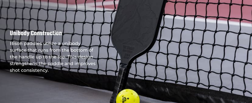 Carbon Fiber Pickleball Paddle - Raw Toray T700 Surface Provides Maximum Ball Spin | Elongated or Widened Pickleball Racket Shapes Available - Paddle Customization Kit Included