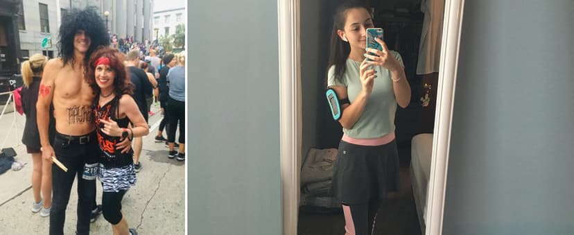 ANIVIVO Skirted Legging for Women, Yoga Legging with Skirts &Women Tennis Leggings Clothes Pockets