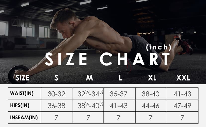 NIMOJIRO Men's 2 in 1 Running Shorts Workout Athletic Training Gym Outdoor Sports Shorts