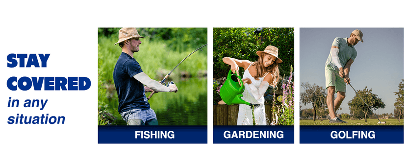 ARMORAY Arm Sleeves for Men or Women - Tattoo Cover Up - Cooling Sports Sleeve for Basketball Golf Football