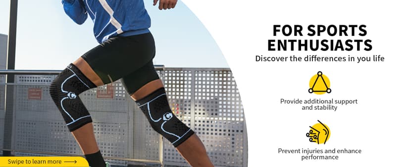 CAMBIVO 2 Pack Knee Braces for Knee Pain, Knee Compression Sleeve for Men and Women, Knee Support for Meniscus Tear, Running, Weightlifting, Workout, ACL, Arthritis, Joint Pain Relief (Black,Medium)
