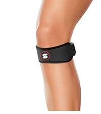 Sleeve Stars Tennis Elbow Brace for Women - Adjustable Tennis Elbow Strap, Golfers Elbow Brace for Men, Counterforce Brace for Tennis Elbow for Tendonitis Relief, Fits 9"-23" (Single/Black)
