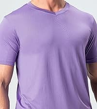 5 Pack Men’s Active Quick Dry Crew Neck T Shirts | Athletic Running Gym Workout Short Sleeve Tee Tops Bulk