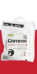 Sports Supreme OG, Tennis Overgrip, Pickleball, Squash, Badminton, and Racquetball Racquets, Grip for Hunting, Hockey, Baseball, Multiple Colors and Sizes, Versatile