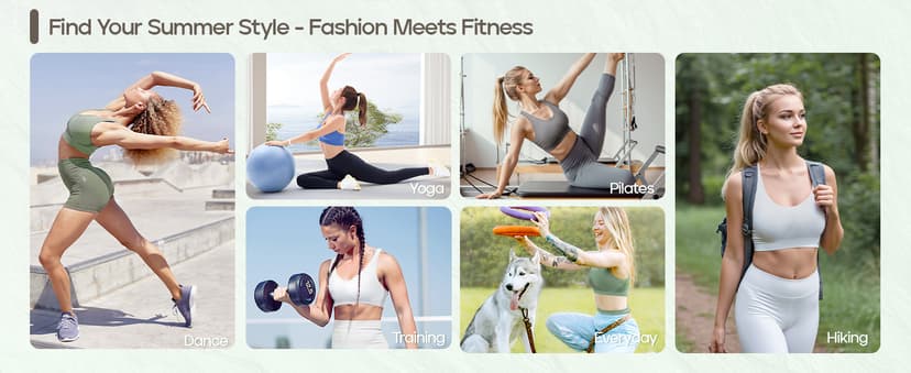 FITTIN Padded Sports Bras for Women: Support Strappy Adjustable Straps Cross Back Sport Bra Pack for Workout Yoga Running Gym