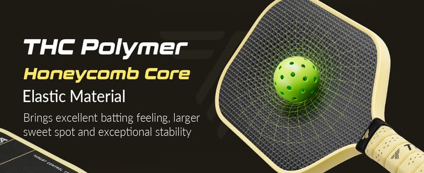 TENVINA Pickleball Paddles, Thermoforming 4-Layer T700SC Friction Carbon Fiber Pickleball Paddle, Professional Pickleball Paddle USAPA Approved with Strong Power and Spin for Athletes