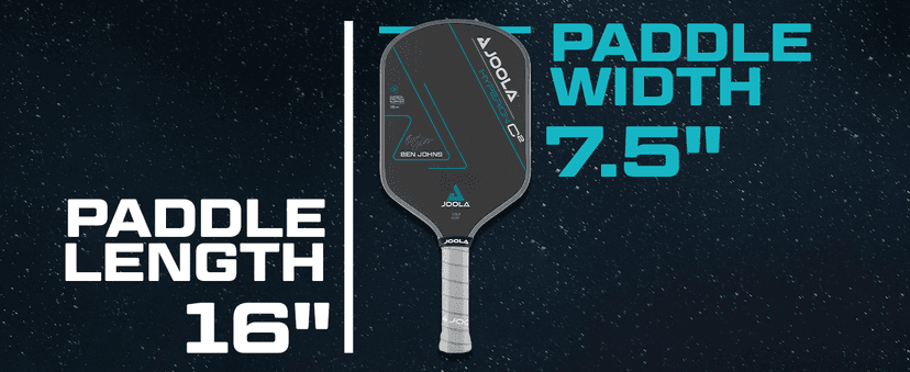 JOOLA Professional Pickleball Paddles – Charged Surface Technology for Power & Feel – Select Perseus or Hyperion Shape – Fully Encased Carbon Fiber – USAP Approved – Well Balanced w/Pop & Control