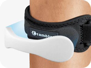 CAMBIVO 2 Pack Knee Braces for Women and Men, Patella Knee Support Strap, Basketball, Running, Hiking, Volleyball, Tennis, Squats
