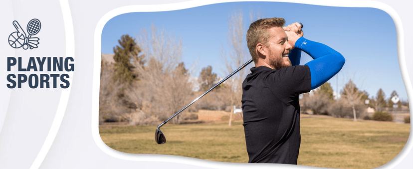 SportsTrail Cooling Arm Sleeves for Men & Women – Breathable, UV Sun Protection, Sports Arm Sleeves for Women, Men & Youth