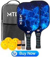 Pickleball Paddles, USAPA Approved Fiberglass Surface Pickleball Set with Pickleball Rackets, Pickleball Paddles Set for Men Women
