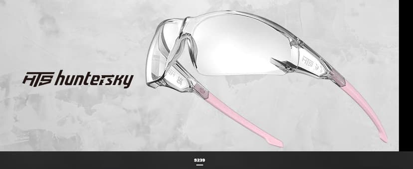 ANSI Z87.1 Anti-Fog Wrap-Around Clear Safety Glasses, Pickleball lab chemistry goggles with Scratch Resistant