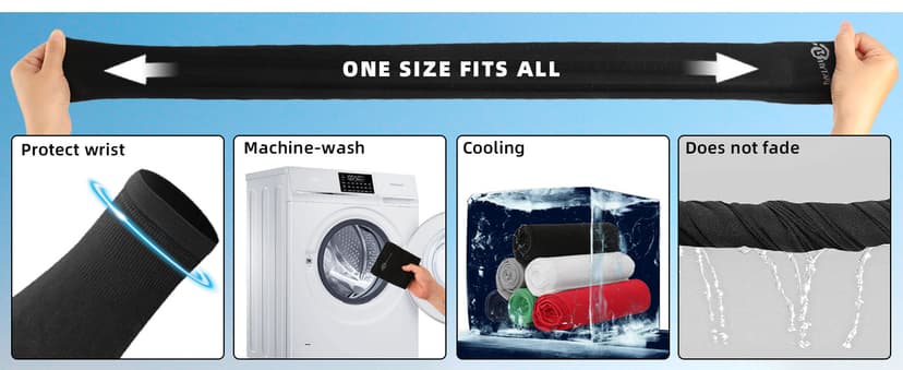 BHYTAKI Cooling Compression Arm Sleeves for Men Women,UPF50 UV Sun Protection Sleeves for Work Sport Tattoo Cover Up