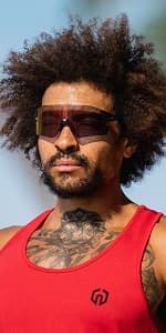 Tifosi Vogel SL Sport Sunglasses Men & Women - Ideal For Baseball, Cycling, Cricket, Golf, Hiking, Running