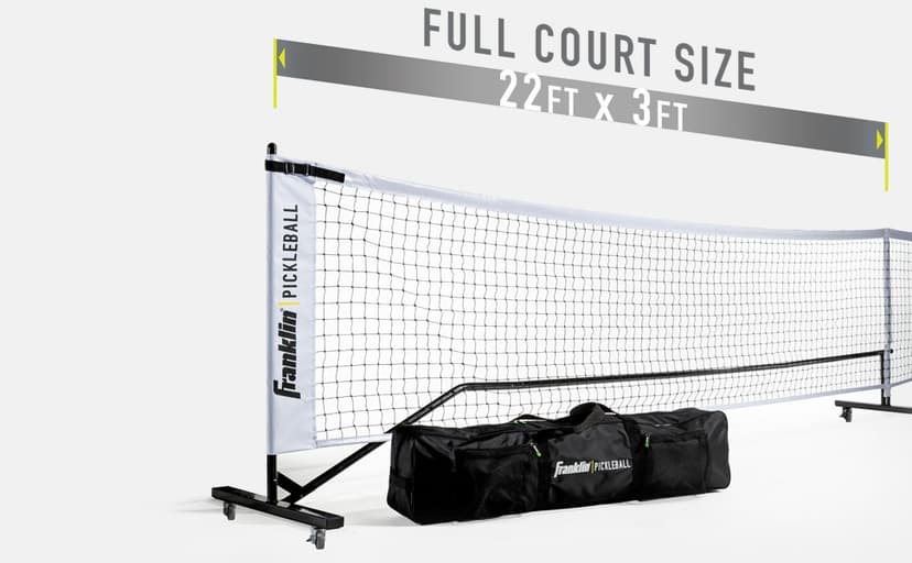 Franklin Sports Portable Outdoor Pickleball Net - Regulation Size 22' Foot Net with Travel Bag