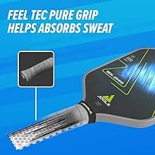 JOOLA Professional Pickleball Paddles – Charged Surface Technology for Power & Feel – Select Perseus or Hyperion Shape – Fully Encased Carbon Fiber – USAP Approved – Well Balanced w/Pop & Control