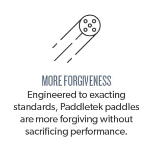 Paddletek Bantam EX-L Pro Pickleball Paddle | Professional Pickleball Paddles with Honeycomb Core, Velvet Textured Polycarbonate Surface, Bantam SRT Core & High Tack Performance Grip | USAPA Approved